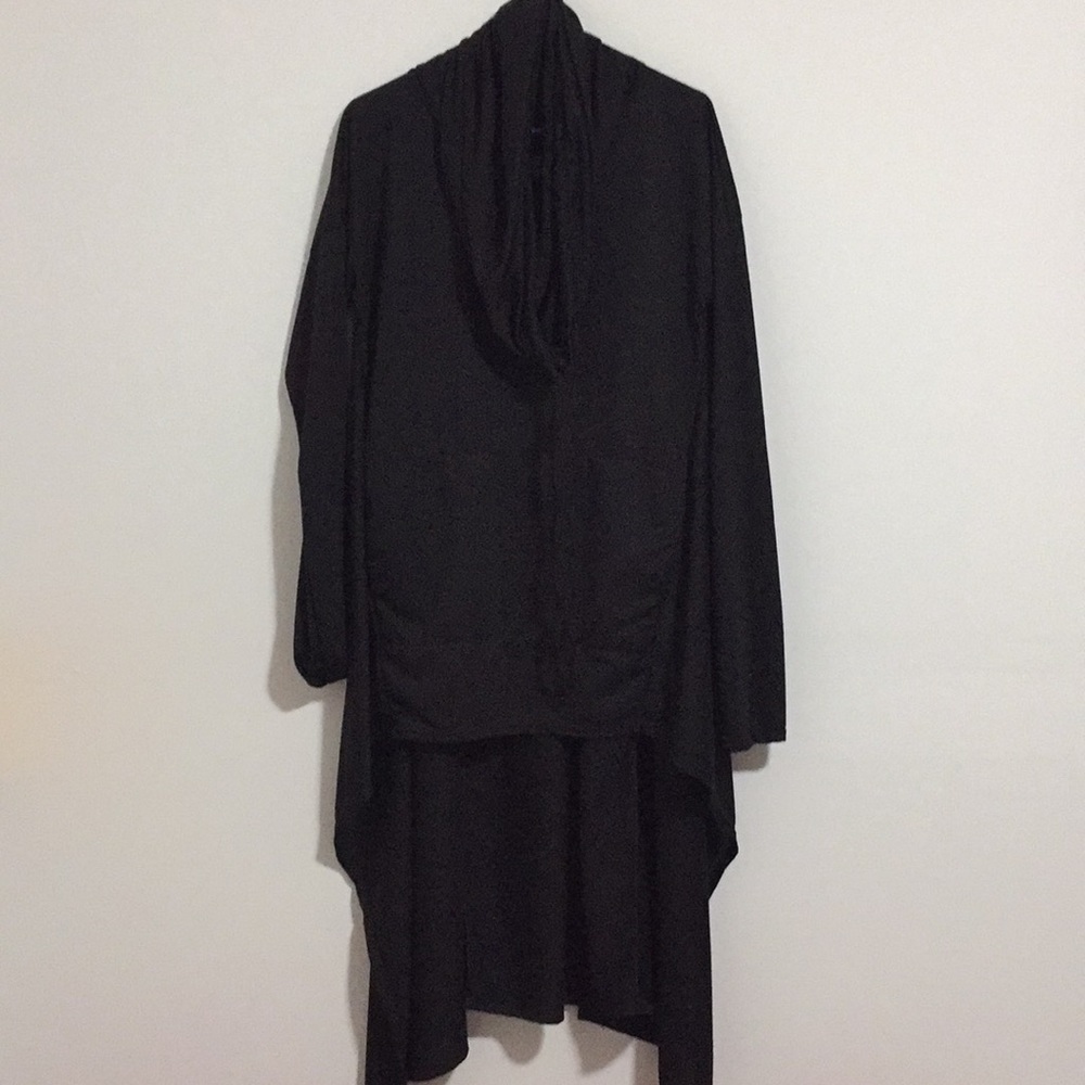 Extra comfy! Hi-lo cowl neck sweater with pocket!!
